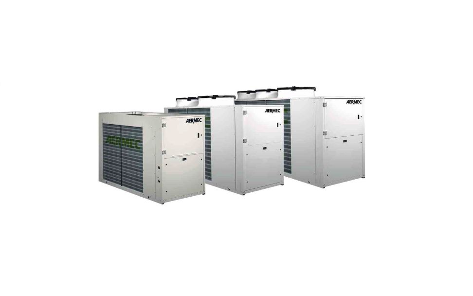  Aermec Reversible luftgekühlte Wärmepumpe NRK 0200-0700