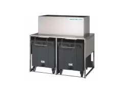 Eisbehälter von Swissline in grau/schwarz