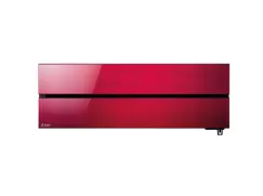 Klimaanlage von Mitsubishi Diamond Wandgerät in rot