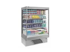 Stufenkühlregal von Swissline in silber